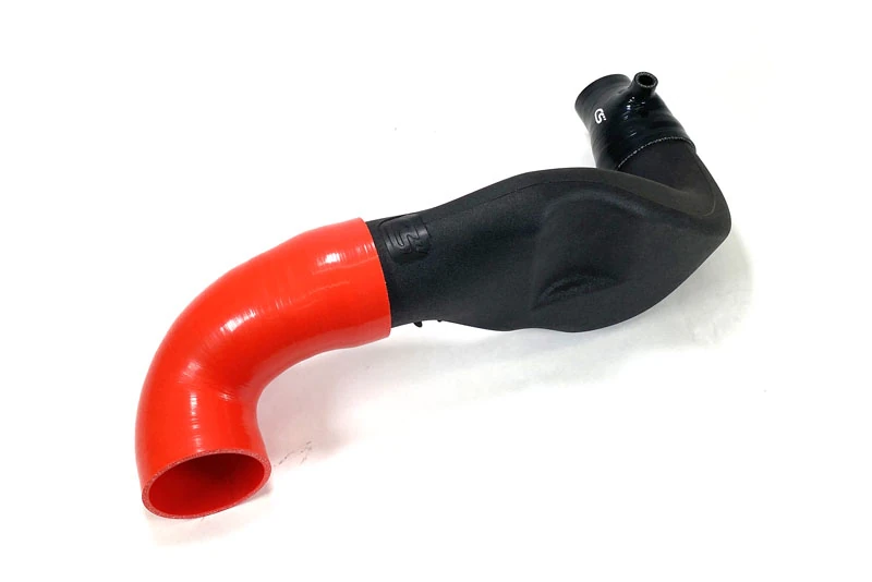 Red colored Short Ram Intake and Turbo Inlet Pipe combo. Red colored Short Ram Intake and Turbo Inlet Pipe combo.