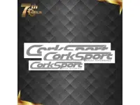 Our new 7th Gear membership program includes many perks, including these CorkSport decals.